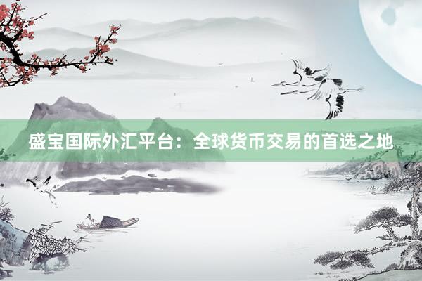 盛宝国际外汇平台：全球货币交易的首选之地