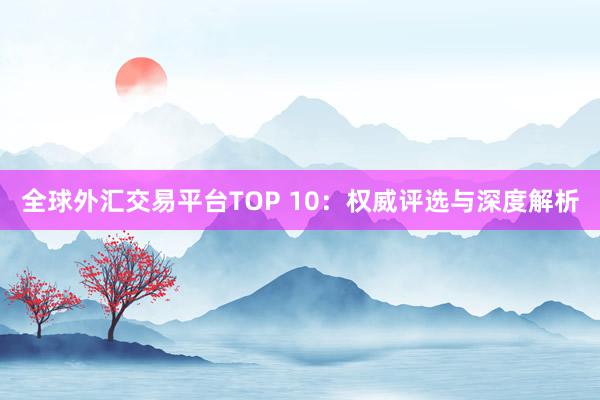 全球外汇交易平台TOP 10：权威评选与深度解析